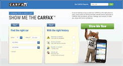 Desktop Screenshot of carfaxusedcars.com